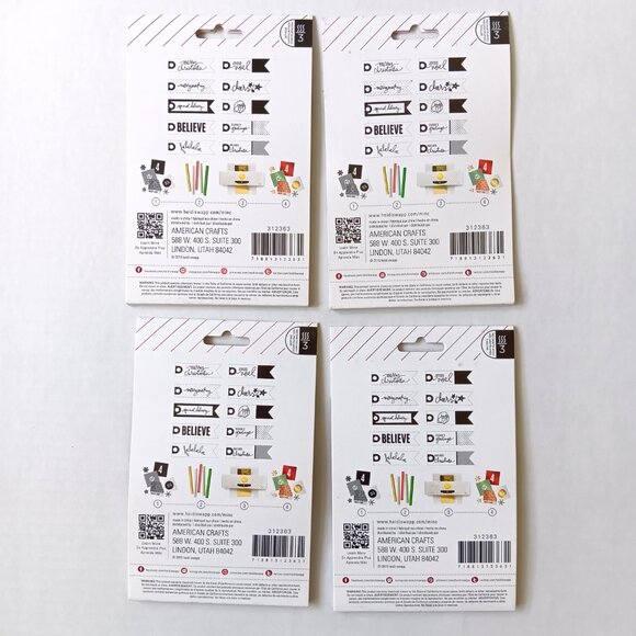 Lot of 8 Heidi Swapp American Crafts Minc Christmas/Holiday Items - Picture 5 of 8